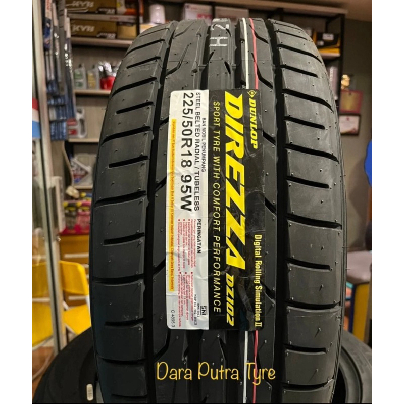 Ban 225/50 R18 95W Dunlop Direzza 102 Ban Mobil 225 50 18