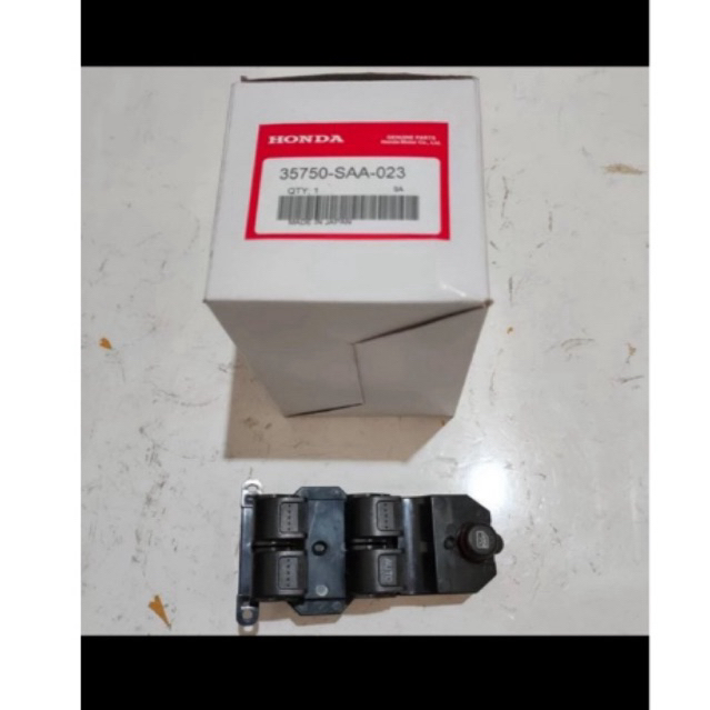 SWITCH POWER WINDOW SAKLAR PINTU KACA PUSAT CRV GEN2 ORIGINAL