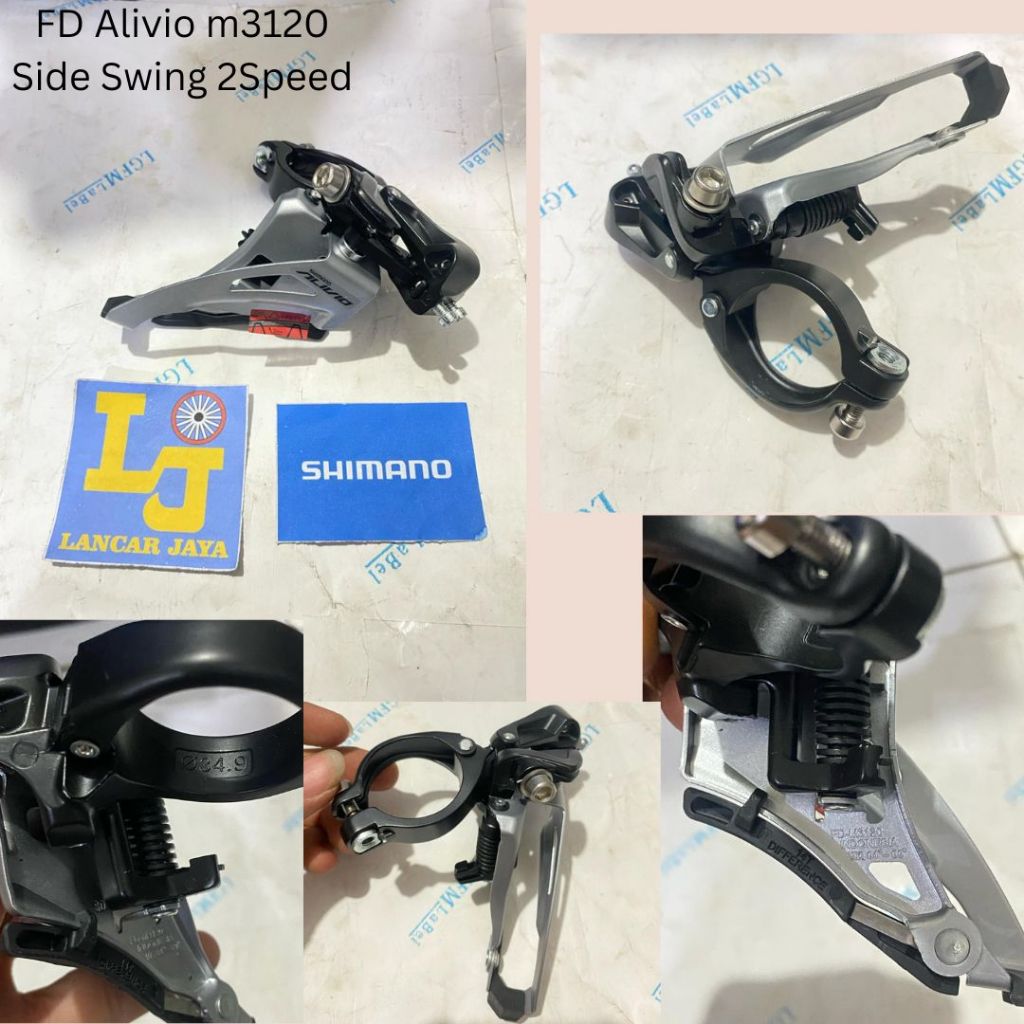 FD Shimano Alivio M3120 Side Swing Diameter Tube 34.9 2Speed