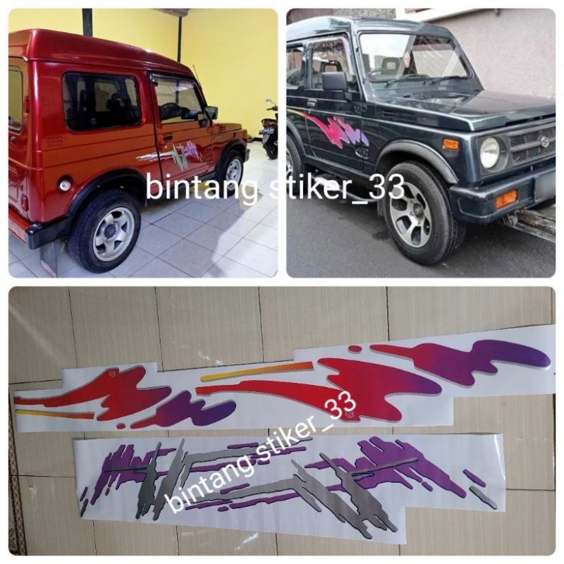 stiker lis body suzuki katan frilen thn 1994/stiker suzuki katana pestol thn 1997/stiker katana