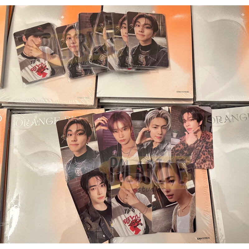 [READY STOCK] POB ENHYPEN Kpopmerch VCE R2 Orange Blood Era