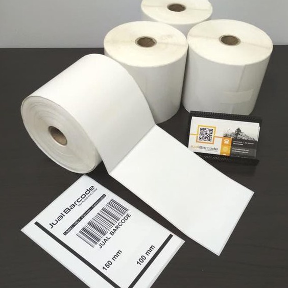 

KODE J7F LEBIH TEBAL KERTAS THERMAL LABEL 1x15 Isi 25pc Paper Roll Printer Praktis