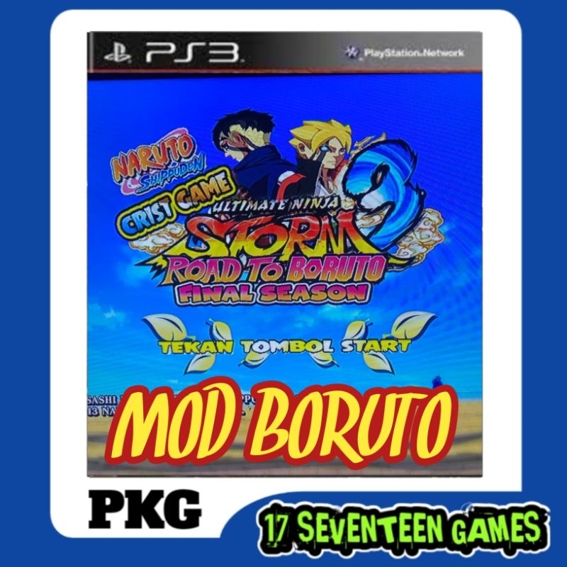 Naruto Ultimate Ninja Storm 3 Mod Boruto Game PS3 Cfw Hfw Hen