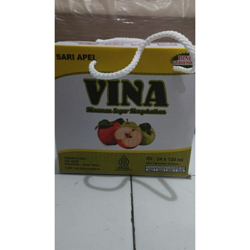 

Sari Apel Vina Asli Malang Karton