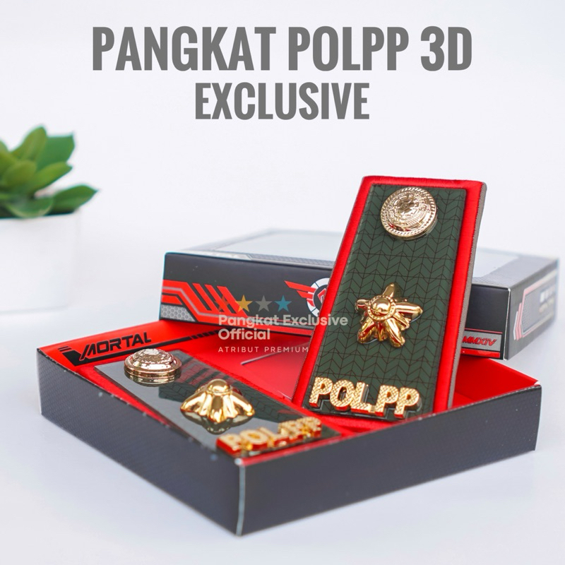 PANGKAT SATPOL PP 3D (MELATI BESAR) ~ PANGKAT POL PP 3D EXCLUSIVE