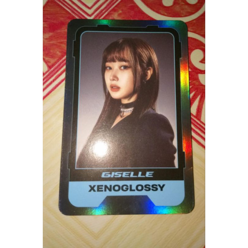 OFFICIAL PHOTOCARD GISELLE AESPA GIRLS
