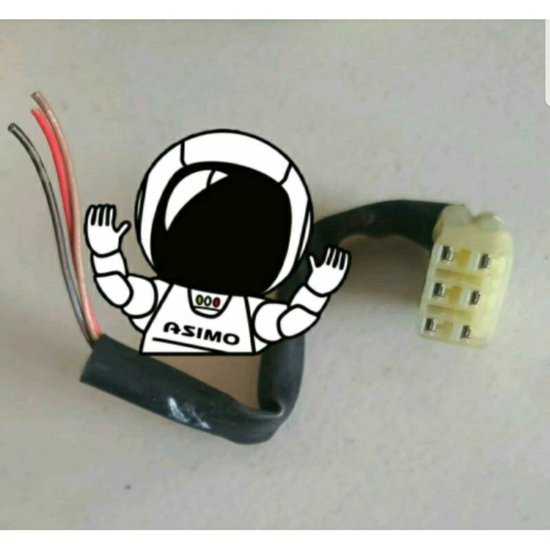 soket spull stator generator pin 6 original yamaha YZF SE YZ250F YZ400F YZ450F YZ500F YZ600F 5XD 5BE