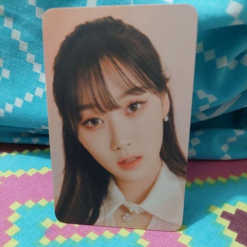 Aespa 2022 Season's Greetings WithDrama Benefit Lucky Draw Official Giselle Photocard