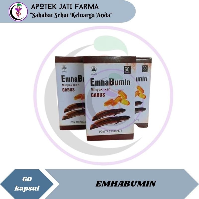 EMHABUMIN KAPSUL EKSTRAK IKAN GABUS/KUTHUK