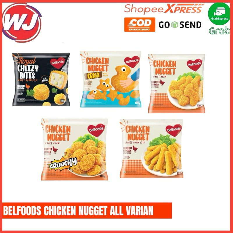 

BELFOODS CHICKEN NUGGET ALL VARIAN