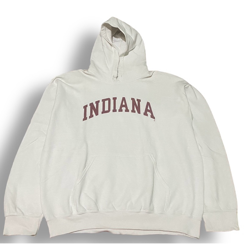 GILDAN Hoodie Simple Casual White Preloved