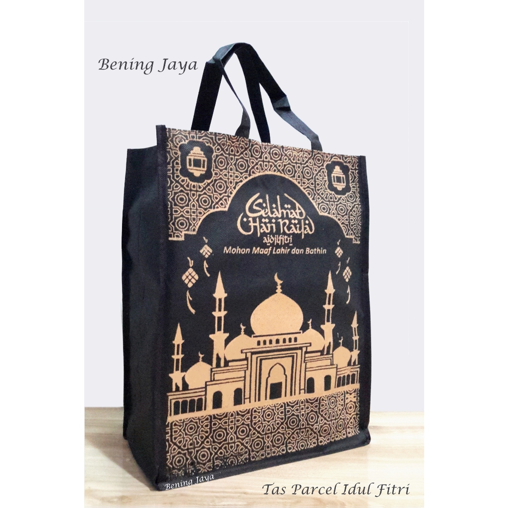 

Tas Pita Kotak Parcel Lebaran Idul Fitri Hitam