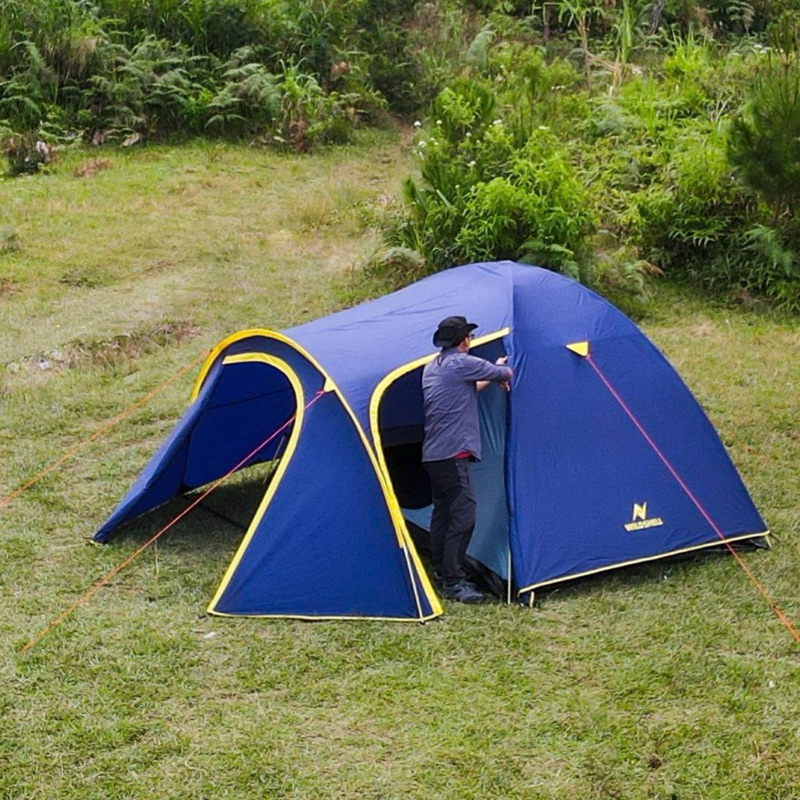 TENDA CAMPING MANDALA 6 PRO WILDSHELL tenda double layer kapasitas 6-7 orang