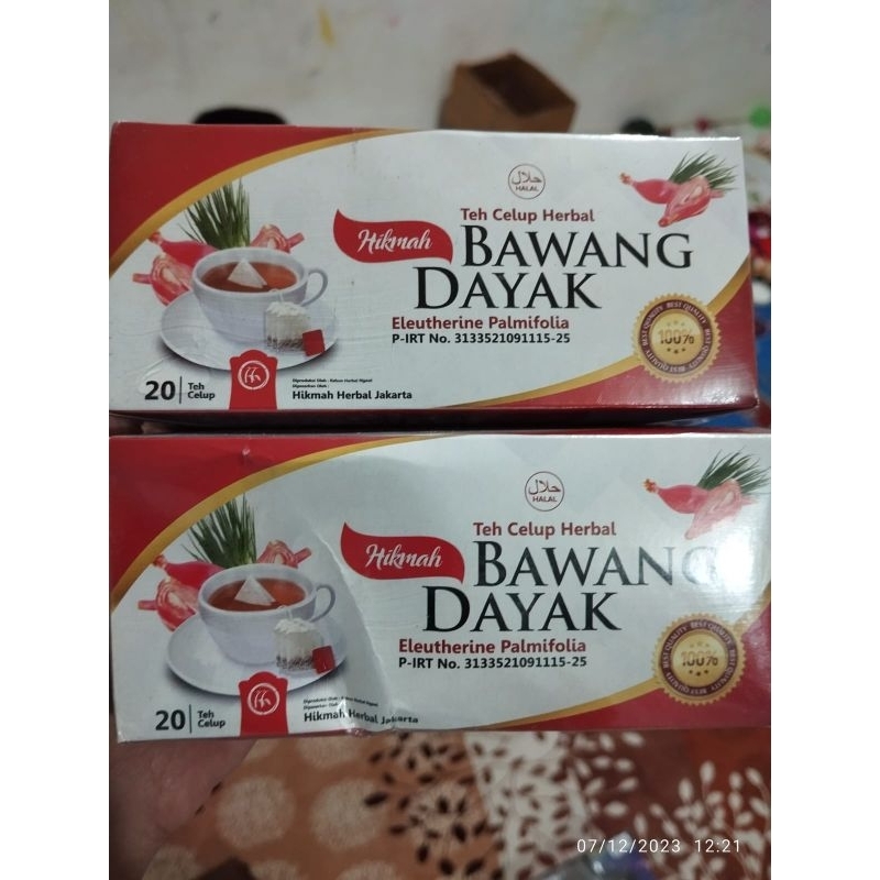 

Teh Celup Herbal Bawang Dayak