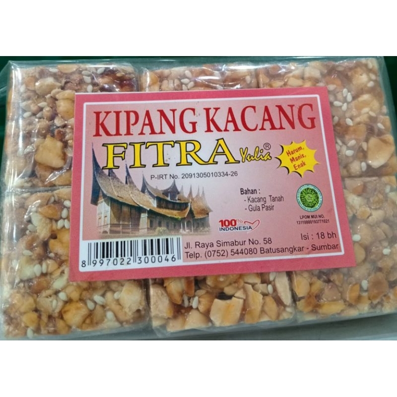 

kipang Kacang Fitra 18 buah