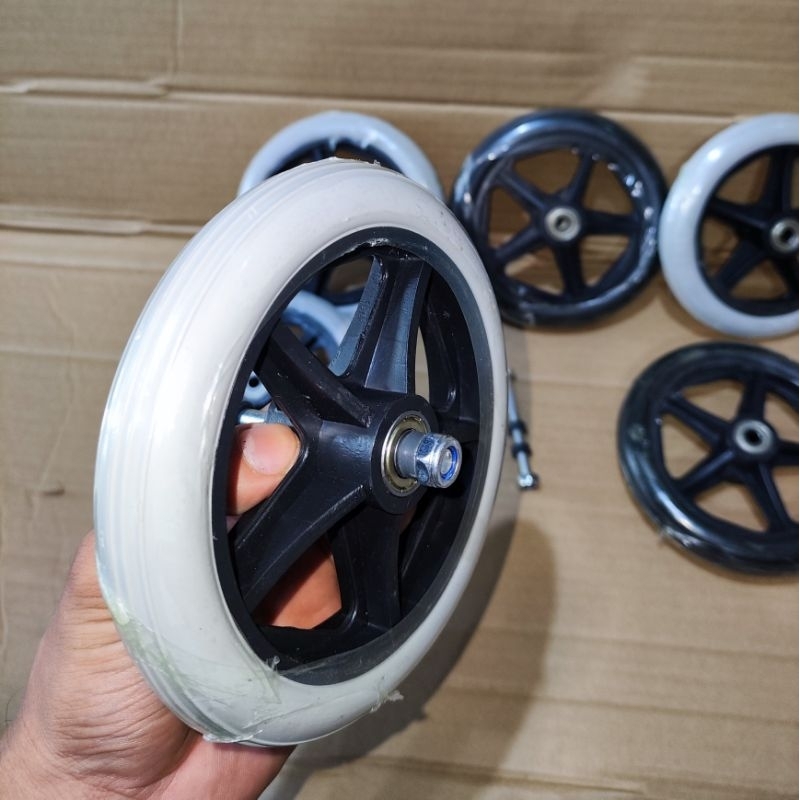 ban depan kursi roda ban kursi roda 6 inch ban kursi roda trevel