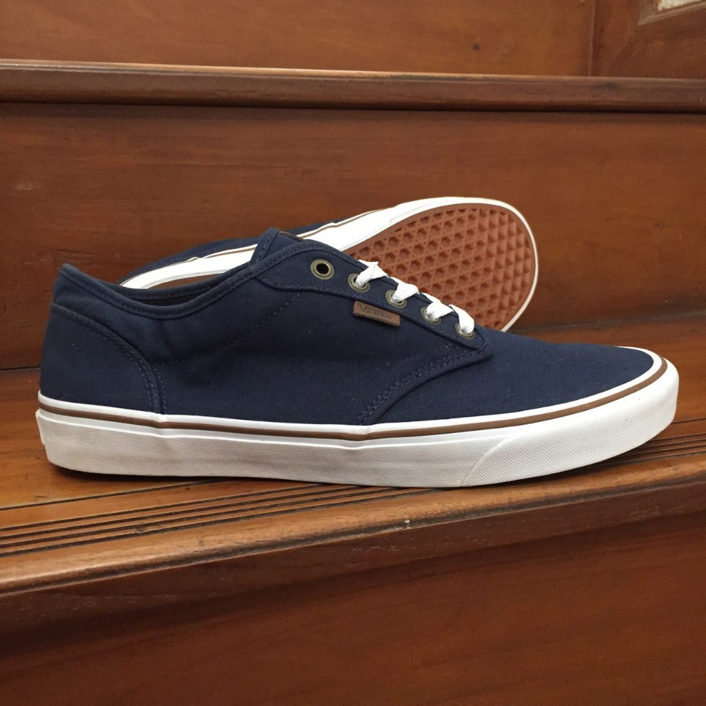 Sepatu Vans Original Atwood Canvas Blue Deadstock No Box