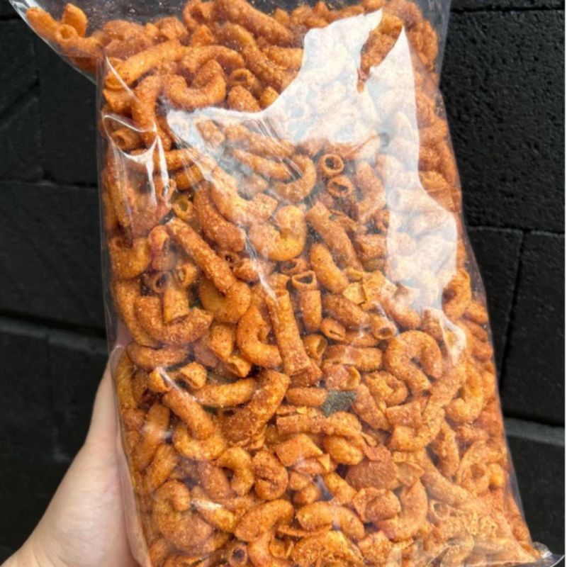 

MAKARONI PEDAS MACARONI 100GR BUMBU MELIMPAH (BACA DESKRIPSI BOX)