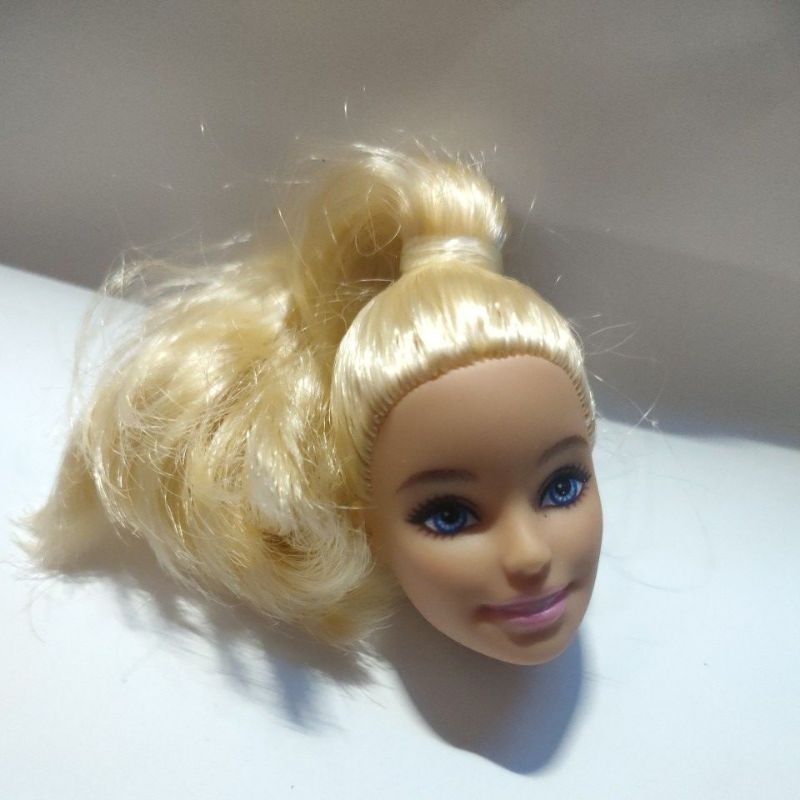 Kepala Boneka Barbie MTM yoga pink ori mattel