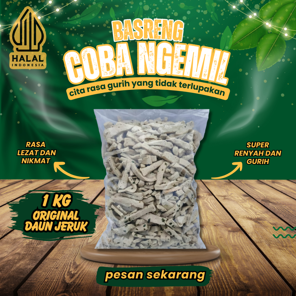 

BASRENG SULTAN VIRAL ORIGINAL DAUN JERUK | BASRENG STIK VIRAL BANDUNG | BAKSO GORENG 1KG