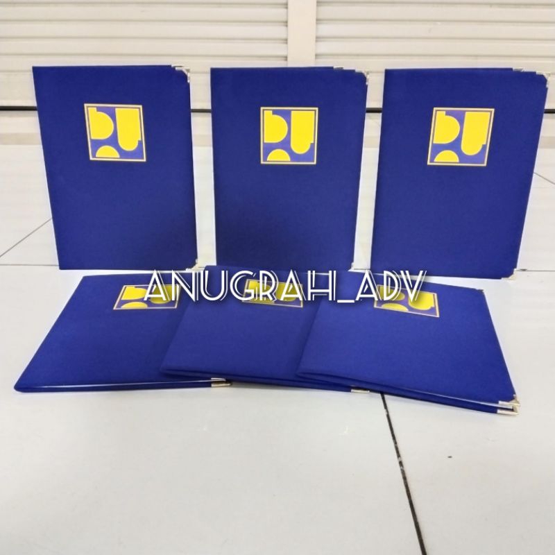 

map custom logo dan tulisan sablon DTF bahan beludru premium ukuran F4 dan A4