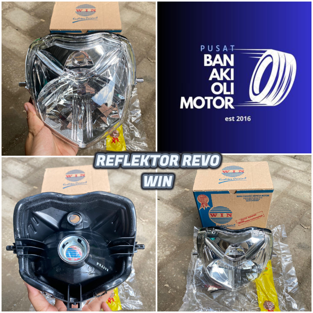 REFLEKTOR REVO OLD/REVO LAMA WIN || LAMPU DEPAN REVO LAMA WIN