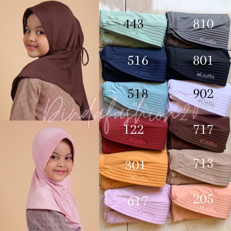 Bergo Anak Zaria sahara s kids