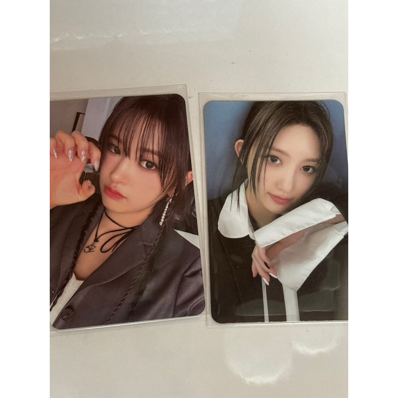 (ready) yujin gaeul ive official photocard
