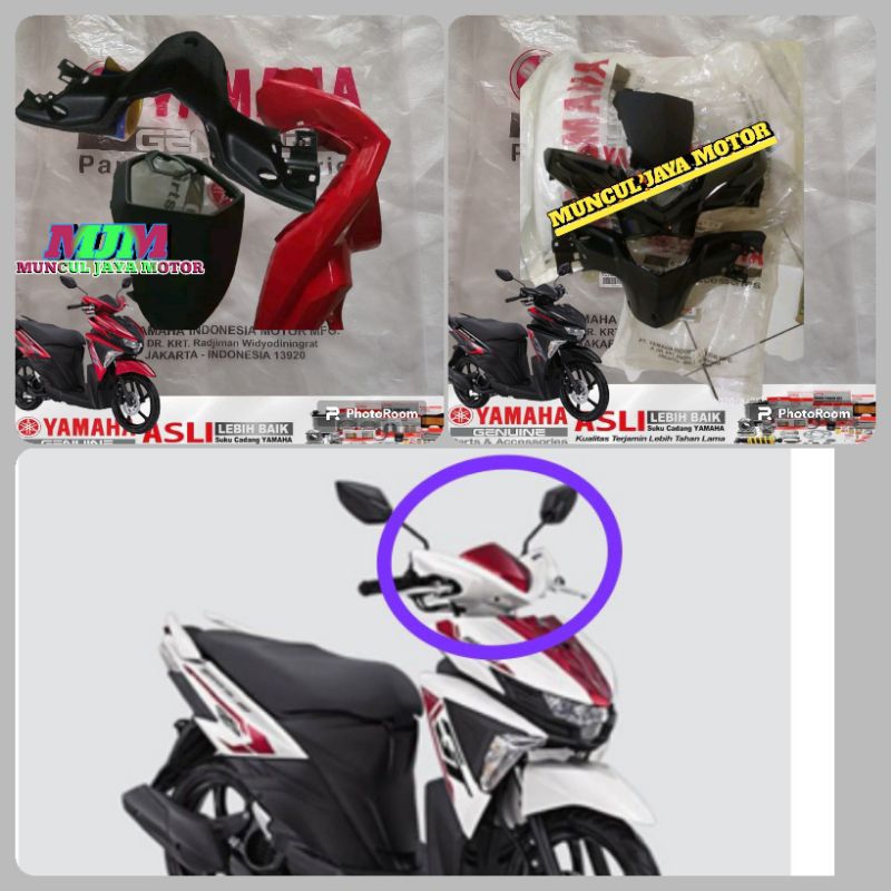 Batok depan belakang set Mio soul gt 125 3 pcs gt original yamaha