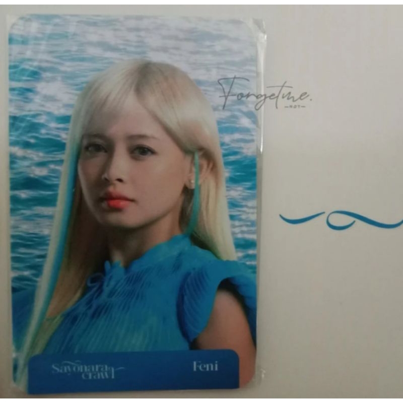 Photocard Feni Sayonara Crawl JKT48