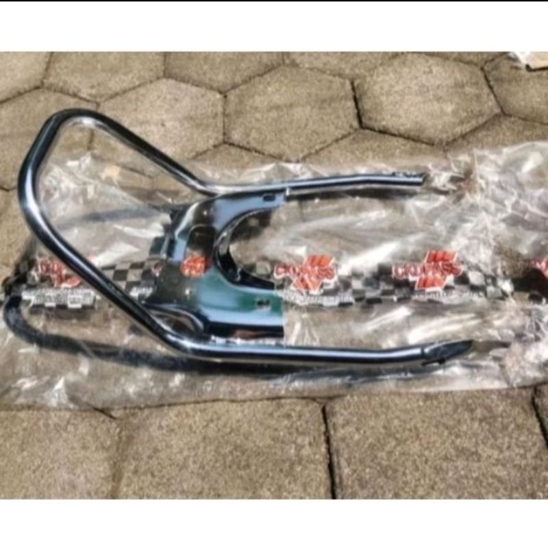 Behel Begel Jok Belakang Yamaha RX-King Standar Model Ori Hitam Kualitas Terbaik