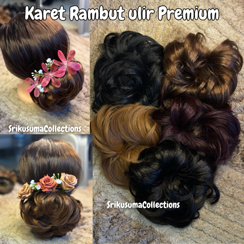 KARET ULIR PREMIUM/KARET ULIR/RAMBUT CURLY/IKAT RAMBUT