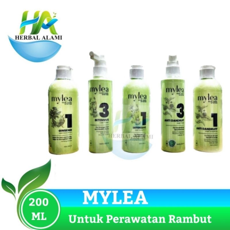 Mylea Hair Care System Hair Shampoo & Hair Tonic Varian