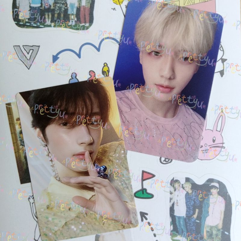 Photocard TXT Soobin Naver Lullaby TNCT + Huening Kai Lullaby