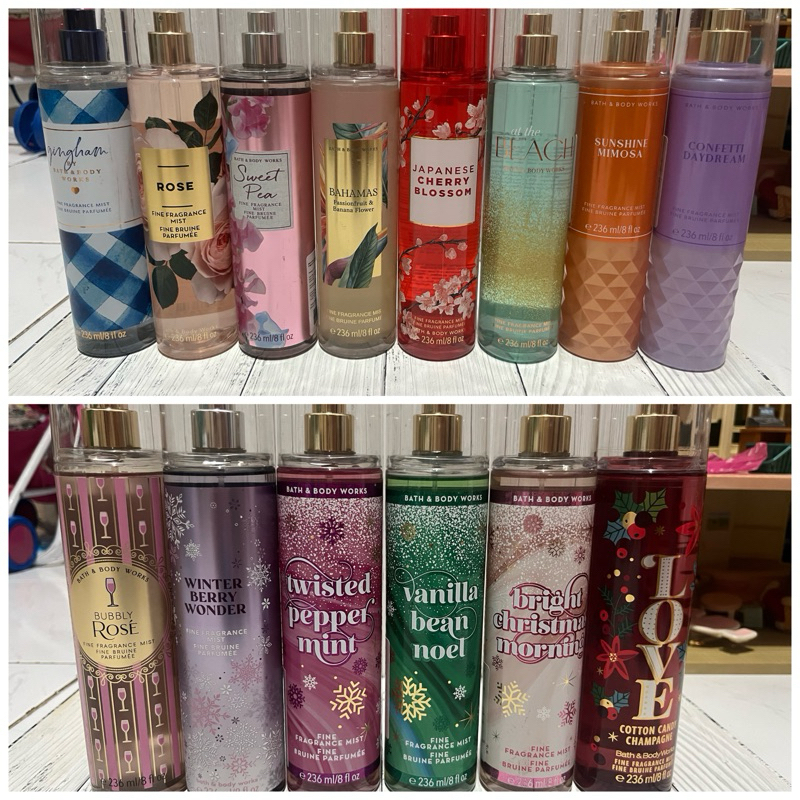 SALE BBW BODY MIST 100% ORIGINAL