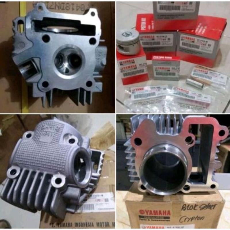 CYLINDER BLOK VEGA R LAMA CRYPTON JUPITER Z LAMA ORIGINAL