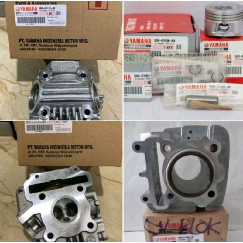 BLOK SEHER PISTON KIT VEGA ZR VEGA RR ORIGINAL