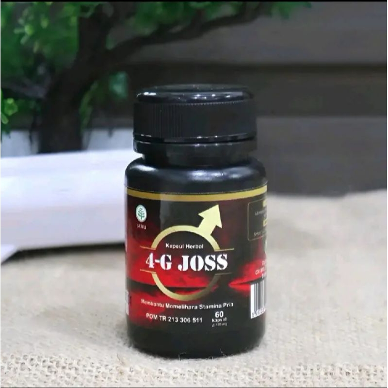 4G Joss 100% ORI Obat Kuat Pembesar Alat Kelamin Pria Penambah Stamina Pria Tahan lama