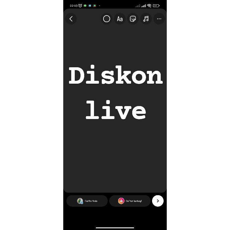 DISKON LIVE BESAR BESARAN