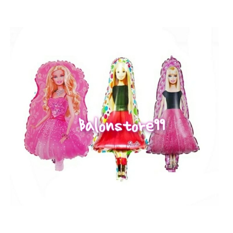 Balon Foil Barbie / Balon Tema Barbie / Balon Ulang Tahun