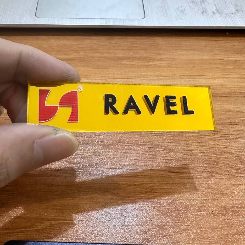 

Name Tag / Nama Dada / Papan Nama Akrilik Custom