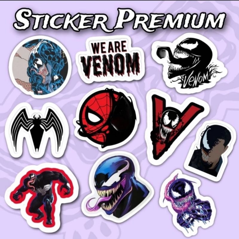 

Sticker venom Pack 10pcs Premium Waterproof