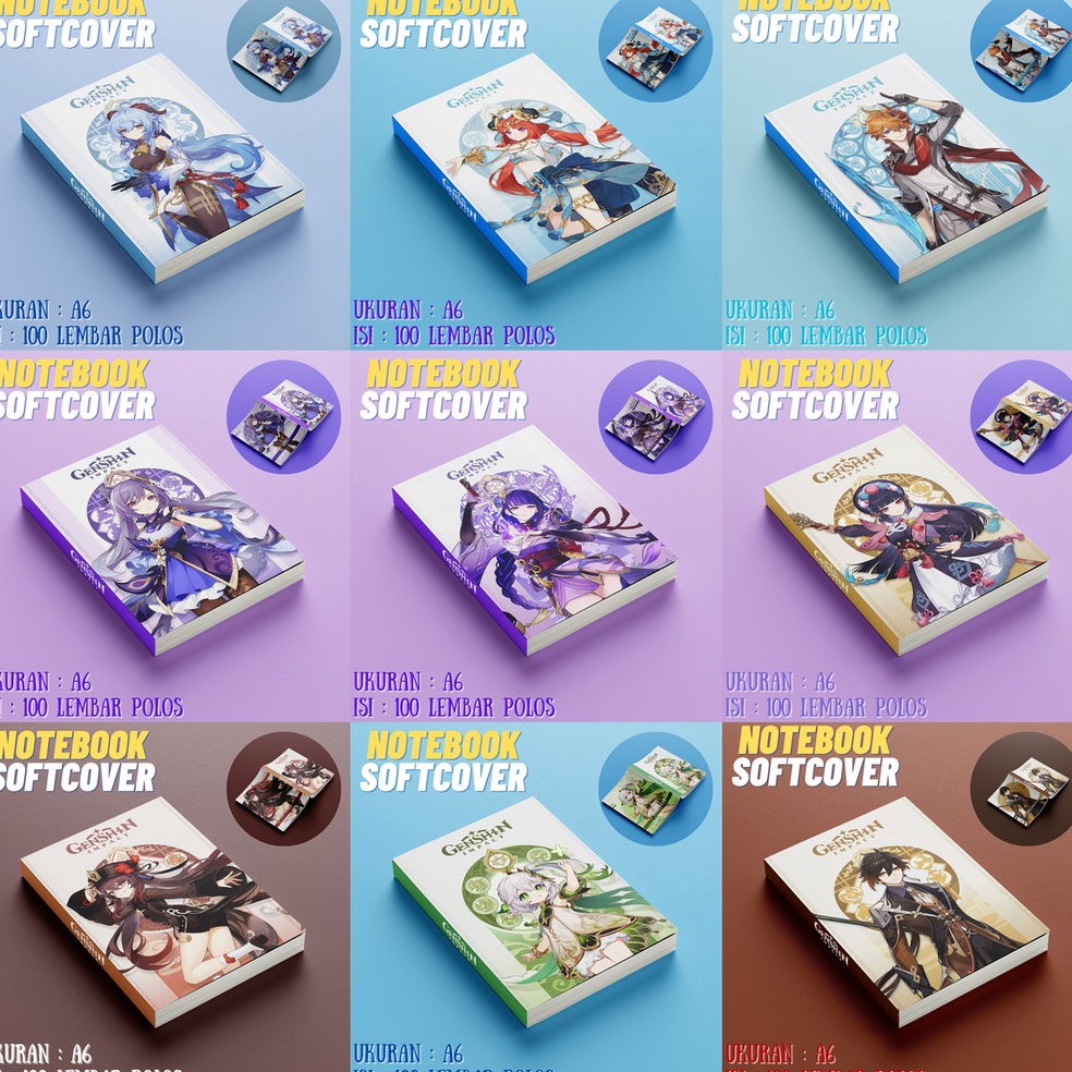 

Harga Termurah Ntebk atatan game genshin impat zhngli hile ganyu raien nahia keqing nilu yae mik KM