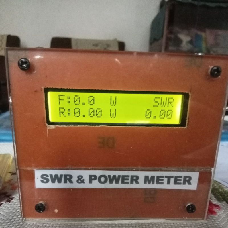 swr power meter pemancar digital