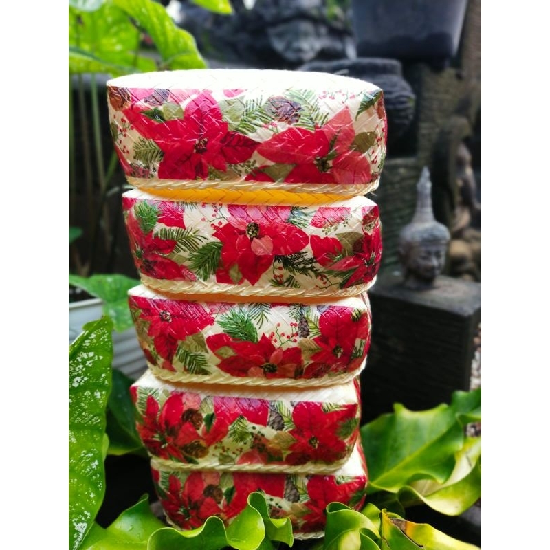 Ready Stok Kepe Sodan Bambu isi 5 Pcs / Tamas Sodan / Tempat Buah / Souvenir