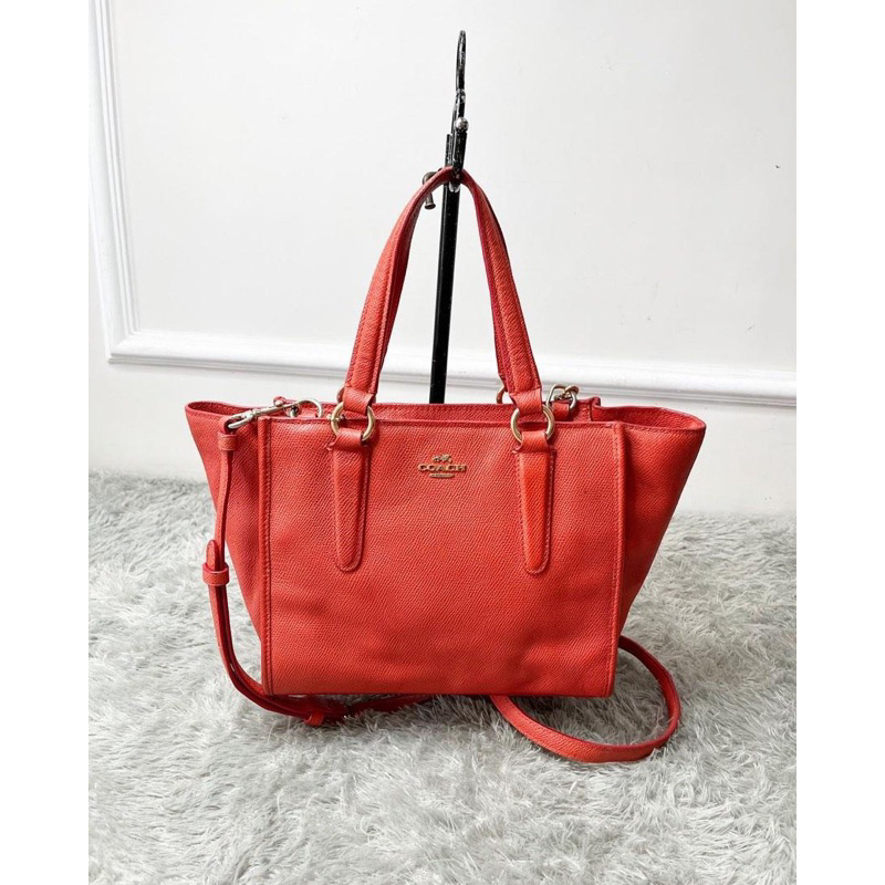 Tas Wanita Coach mini Crosby mini carryall / tas Preloved