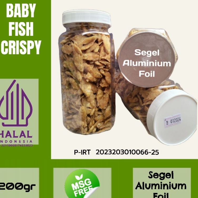 

Bestseller Baby Fish Baby Fish Crispy Baby Fish Ikan Nila Goreng Crispy Toples 2gr S54