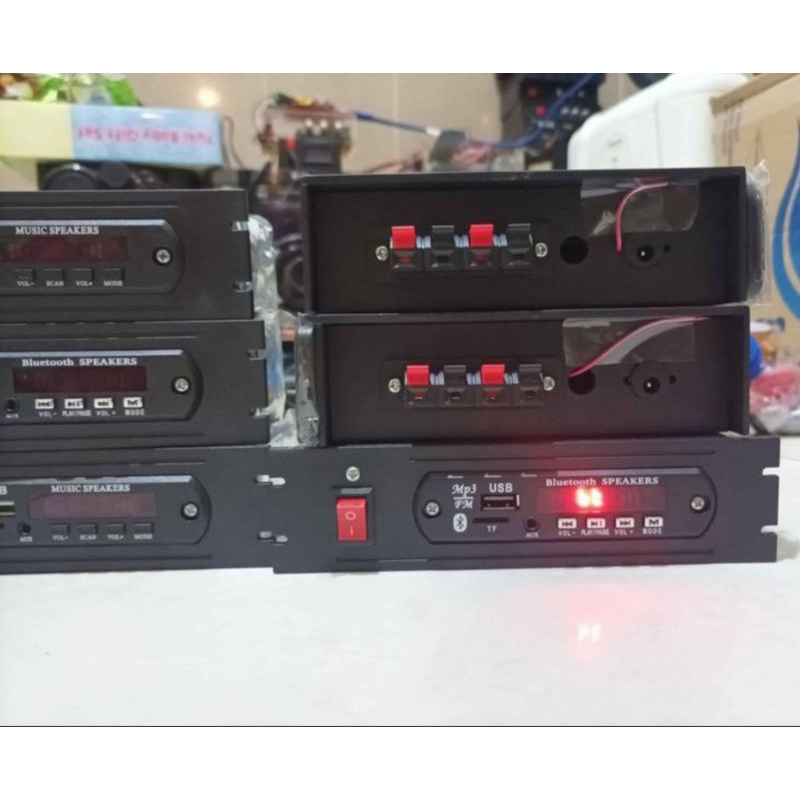 Ampli bluetooth mini 12 volt untuk mobil atau kamar