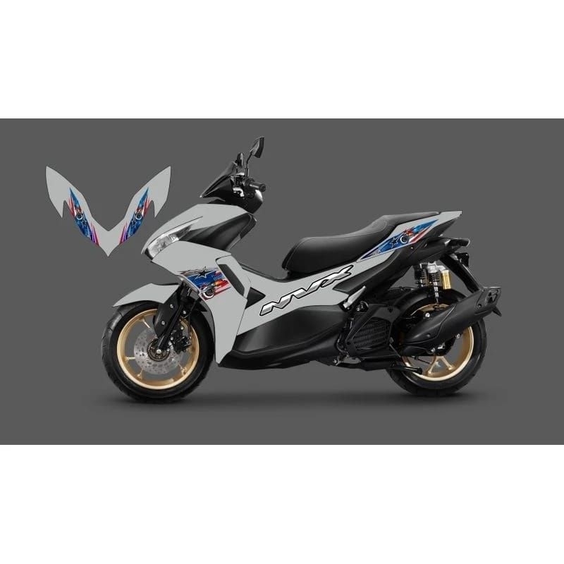 Striping sticker Aerox New Transparan Custom livery diesel connected