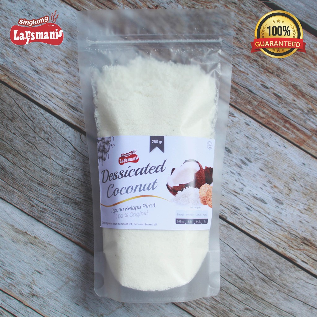 

Tepung Kelapa Parut Kara/Dessicated Coconut Original 250gr
